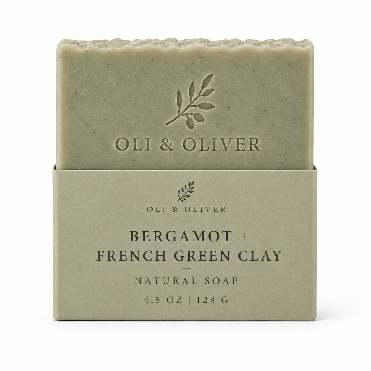 Bergamot & French Green Clay Natural Soap
