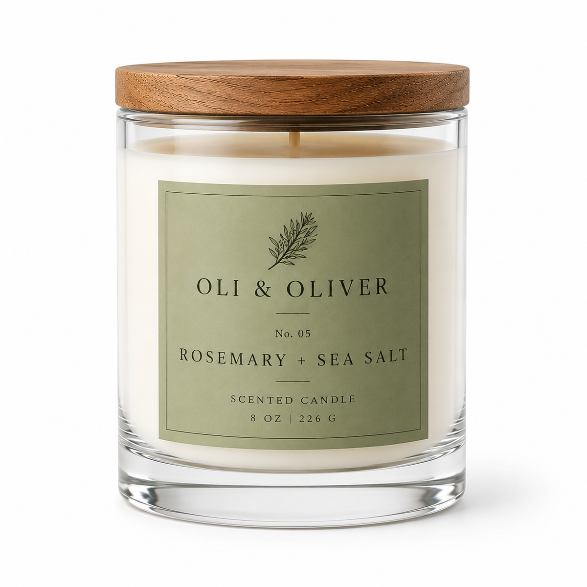 Rosemary Sea Salt Candle