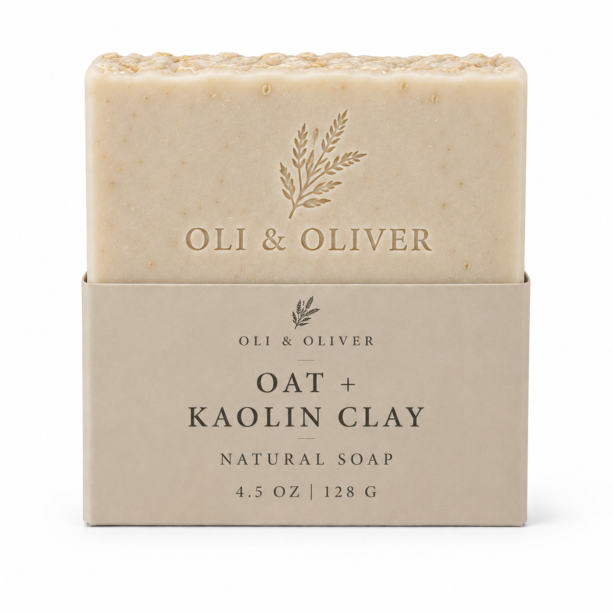 Oat & Kaolin Clay Natural Soap